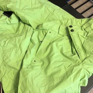 Lime green Columbia ski pants. Great condition
